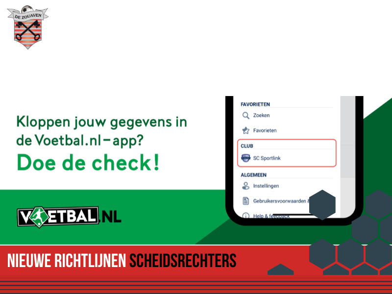 CHECK JE GEGEVENS!